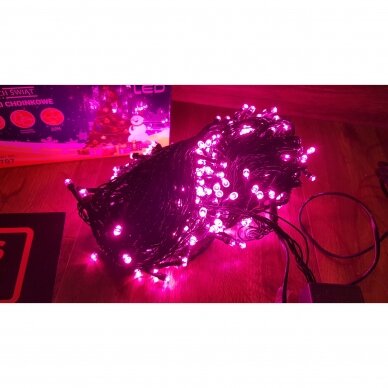 300LED girlianda ( rožinė ) 1