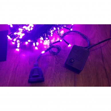 300LED girlianda (violetinė) 2