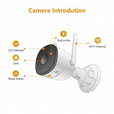 4,0 MP Wifi Kamera IPC-F42P-IMOU 3