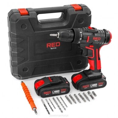 Akumuliatorinis suktukas RED TECHNIC RTWA0075