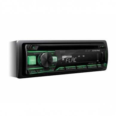 Alpine CDE-201R CD/USB MP3 magnetola su Aux įėjimu ir 2 RCA 1