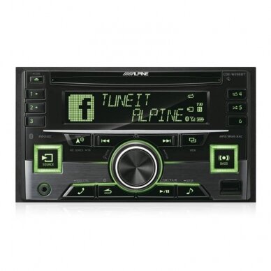 Alpine CDE-W296BT 2-DIN CD/USB magnetola su Bluetooth, AUX 3