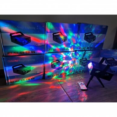 Automatinis šviesos efektų lazeris RGB STAR 1