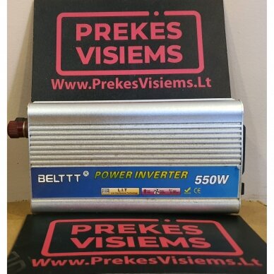 Įtampos keitiklis-inverteris 550 W