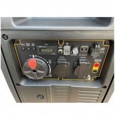 Benzininis inverterinis elektros generatorius  4200W 230V KD186