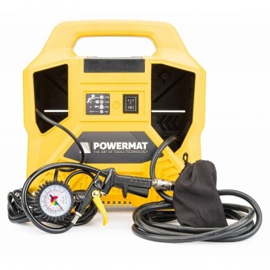 Betepalinis oro kompresorius Powermat PM-KB-1100T