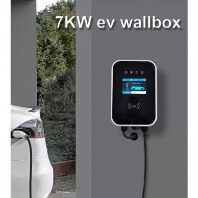 EV įkrovimo stotelė 7kW 32A 4