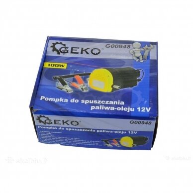 Elektrinis tepalo/kuro siurblys 12V Geko 6