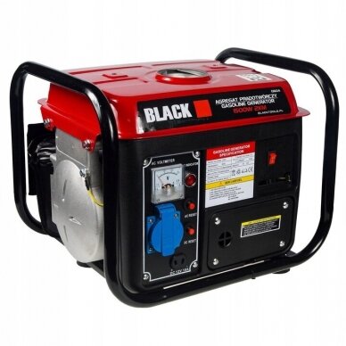 Benzininis vienfazis elektros generatorius  Black 13604 1500 W 1