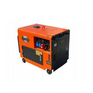 Dyzelinis trifazis elektros generatorius  KD121 7000W 12/230/400V 1