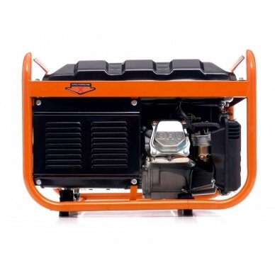 Benzininis vienfazis elektros generatorius KRAFT&DELE  3500W 12/230V/ 7AG KD160 4
