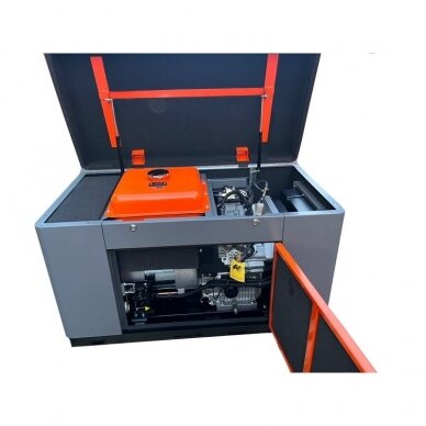 Dyzelinis trifazis elektros generatorius KRAFT&DELE 18/19 kW (KD199) 3