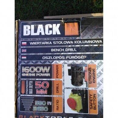 Elektrinės gręžimo stakles Black ZJ4113A 4