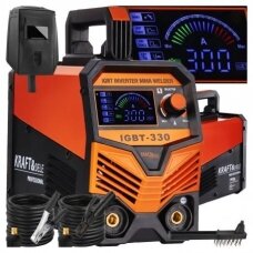 Inverterinis suvirinimo aparatas MMA IGBT LIFT TIG LCD 300A KD1878