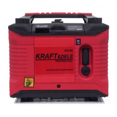 inverterinis elektros generatorius KRAFT & DELE KD193 2500W 8