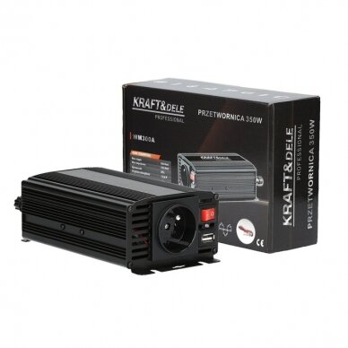 Įtampos keitiklis-inverteris 350/700W 12V (KD1250)