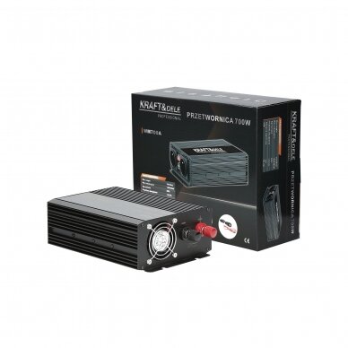 Įtampos keitiklis-inverteris 700/1400W 12V (KD1254)