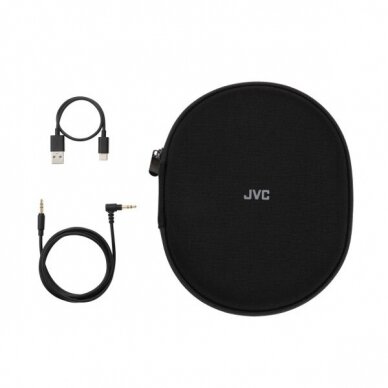 JVC, HA-S100N-BU, juodos sp. dinaminės ausinės 3