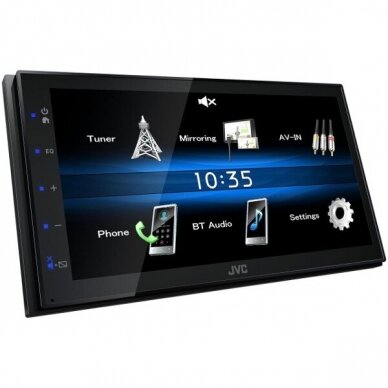 JVC, KW-M25BT 2-DIN AV grotuvas su 6.8" ekranu, Bluetooth