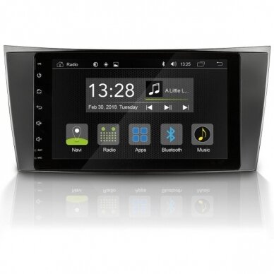 Mercedes W211 multimedijos sistema su GPS navig