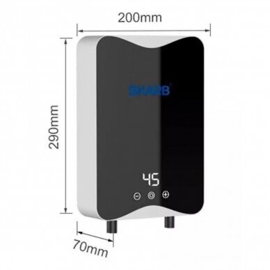 Momentinis elektrinis vandens šildytuvas - boileris 2