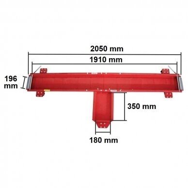 MOTOCIKLO TRANSPORTAVIMO VEŽIMĖLIS/PLATFORMA 600KG 2