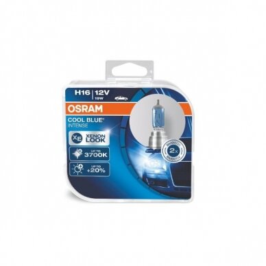 Osram lemputė COOL BLUE Intense, H16,19W, 64219CBI-HCB