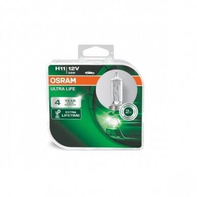 Osram lemputės ULTRA LIFE, H11, 55W, 64211ULT-HCB