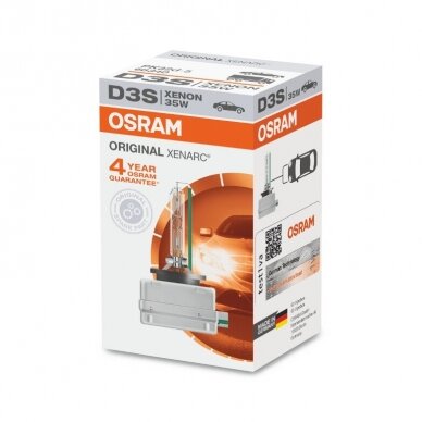 OSRAM XENARC Original, Lemputė XENON D3S 66340