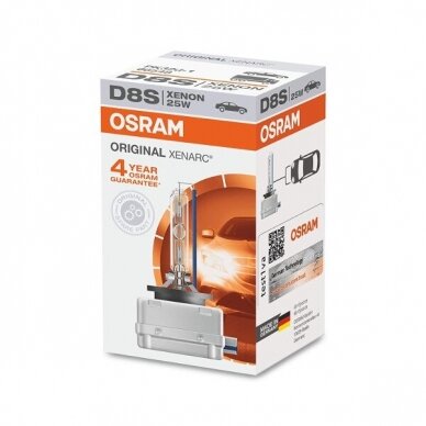 OSRAM XENARC Original, Lemputė XENON D8S 66548