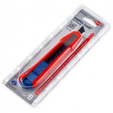 Peilis su keičiama geležte 18mm CutiX KNIPEX 7