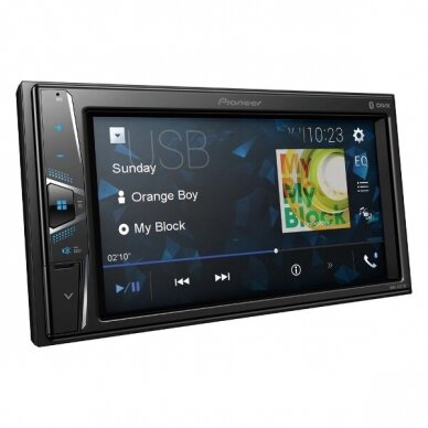 Pioneer, DMH-G221BT grotuvas su 6.2" ekranu, iPod/iPhone 2