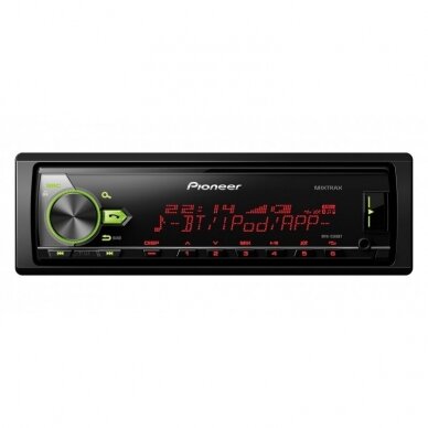 Pioneer MVH-X580BT RDS magnetola su Bluetooth, USB ir iPod, Android 1