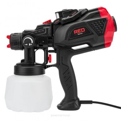 RED TECHNIC RTPDM0020 650 W dažymo pistoletas 2