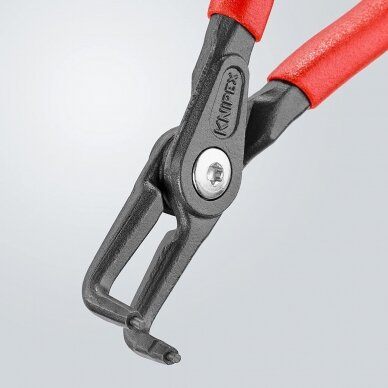 Replės vidiniams žiedams. Lenktos 165mm (Ø19-60mm) KNIPEX 4