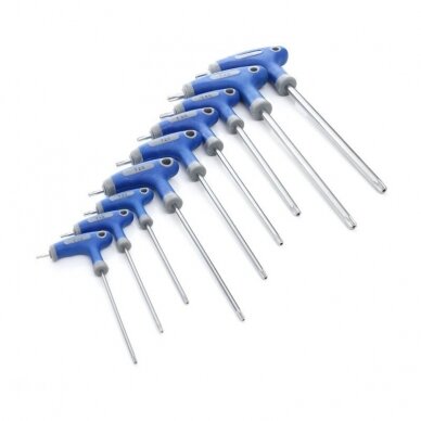 'T' tipo.rak.rink.(9vnt) (torx)  T10-T50 1