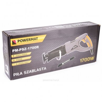 Tiesinis pjuklas  Powermat  PM0162