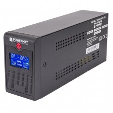 UPS LCD UPS MAITINIMAS 650VA 360W 7AH PM-UPS-650M