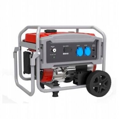 Benzininis vienfazis elektros generatorius 4,2 / 4,6 kW KD633