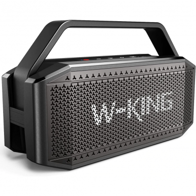 W-King D9 nešiojama Bluetooth kolonėlė 60W - 12000mAh (juoda)