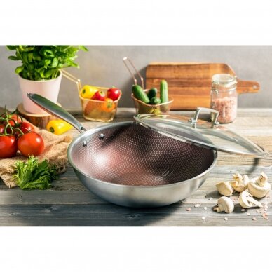 WOK keptuvė 30 cm EB-14109