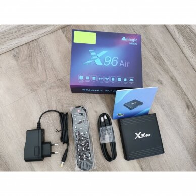 Android televizoriaus priedėlis X96 Air Smart TV Box 4GB 1